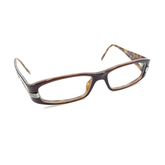 Prada VPR 12H 7OI-1O1 Tortoise Brown Eyeglasses Frames 53-15 135 Italy Designer - Picture 1 of 12